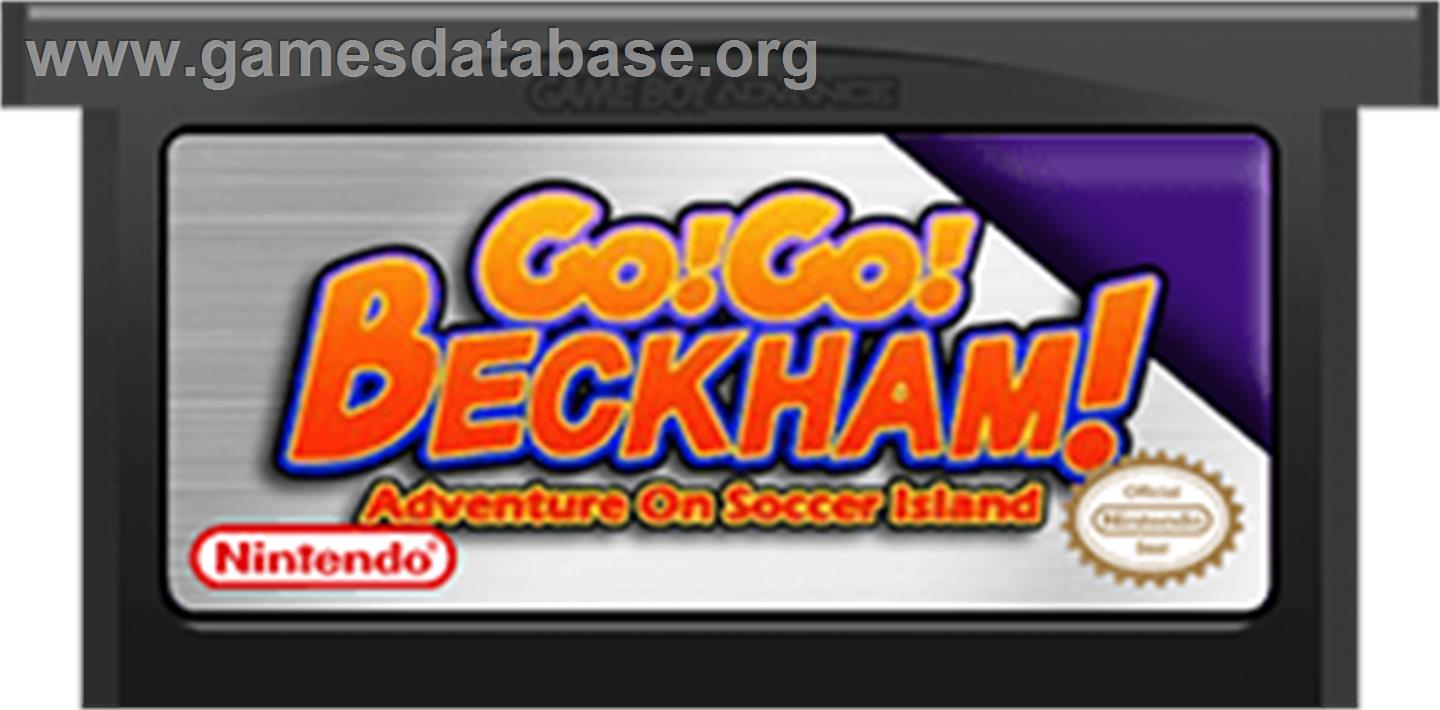 Go! Go! Beckham! Adventure of Soccer Island - Nintendo Game Boy Advance - Artwork - Cartridge