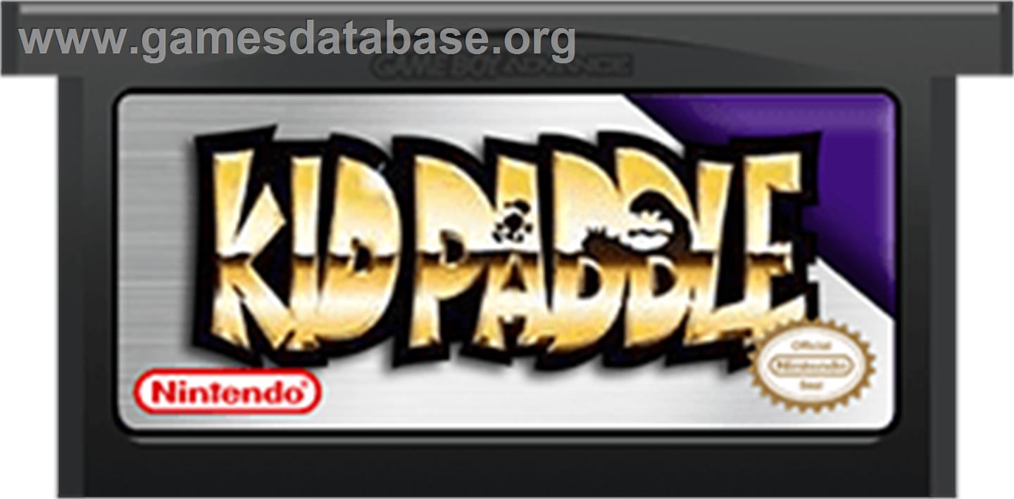 Kid Paddle - Nintendo Game Boy Advance - Artwork - Cartridge
