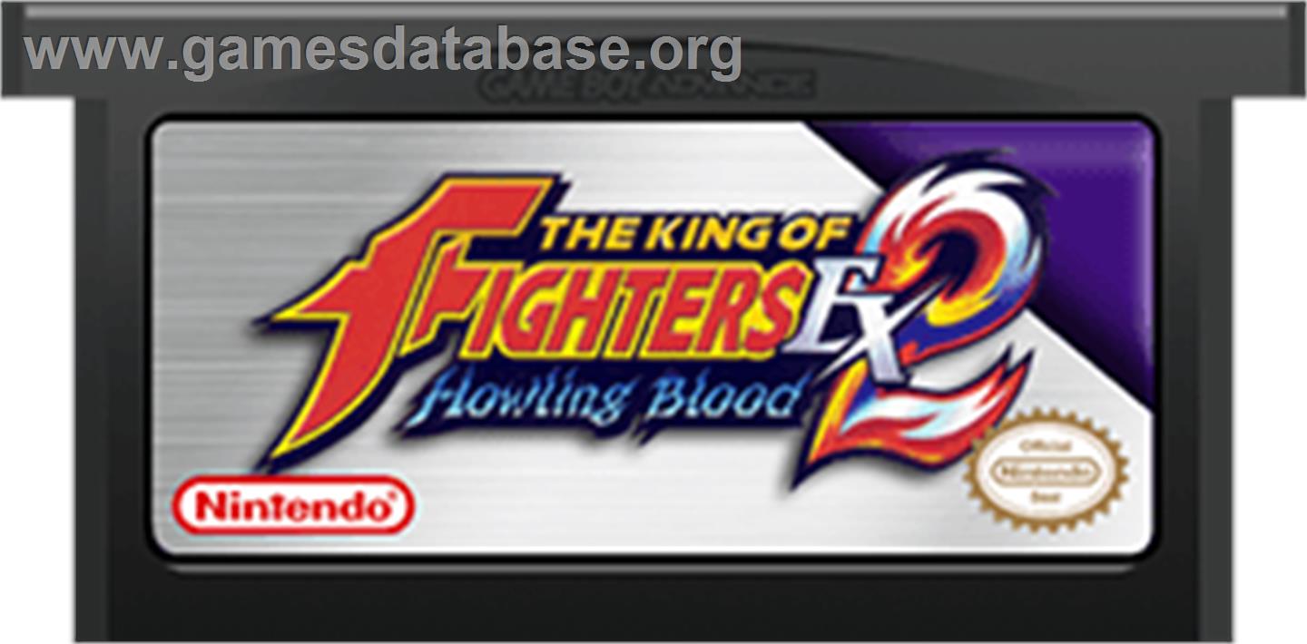 King of Fighters EX2: Howling Blood - Nintendo Game Boy Advance - Artwork - Cartridge