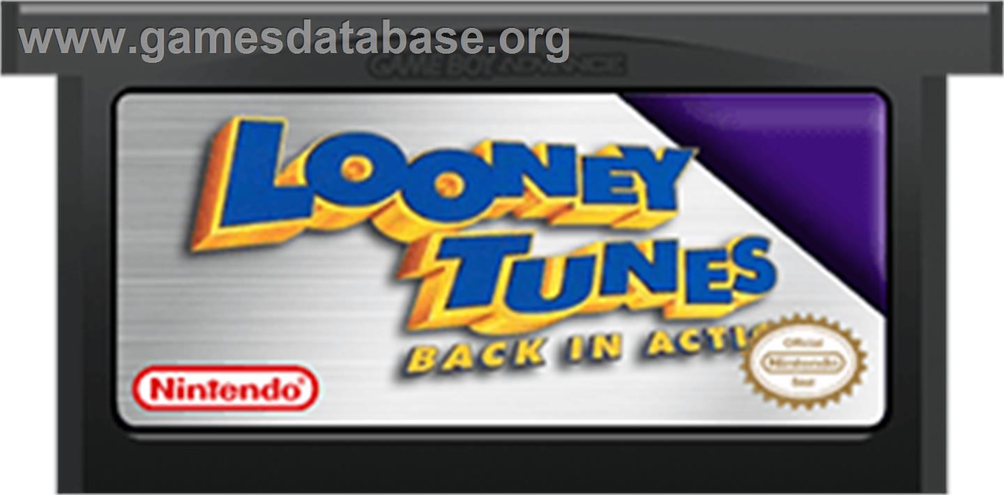 Looney Tunes Back in Action - Nintendo Game Boy Advance - Artwork - Cartridge