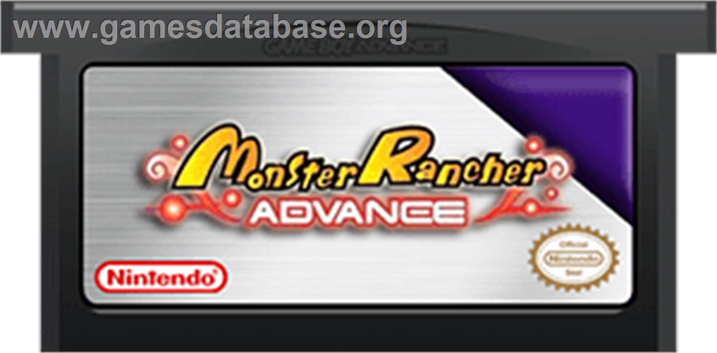 Monster Rancher Advance - Nintendo Game Boy Advance - Artwork - Cartridge