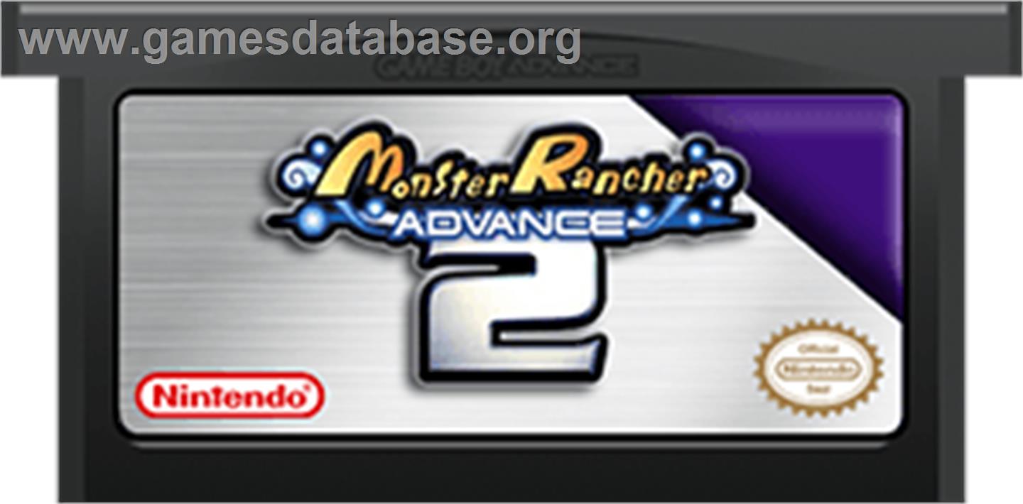 Monster Rancher Advance 2 - Nintendo Game Boy Advance - Artwork - Cartridge