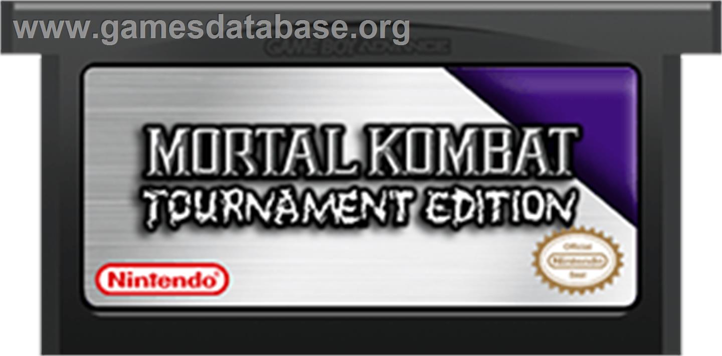 Mortal Kombat: Tournament Edition - Nintendo Game Boy Advance - Artwork - Cartridge