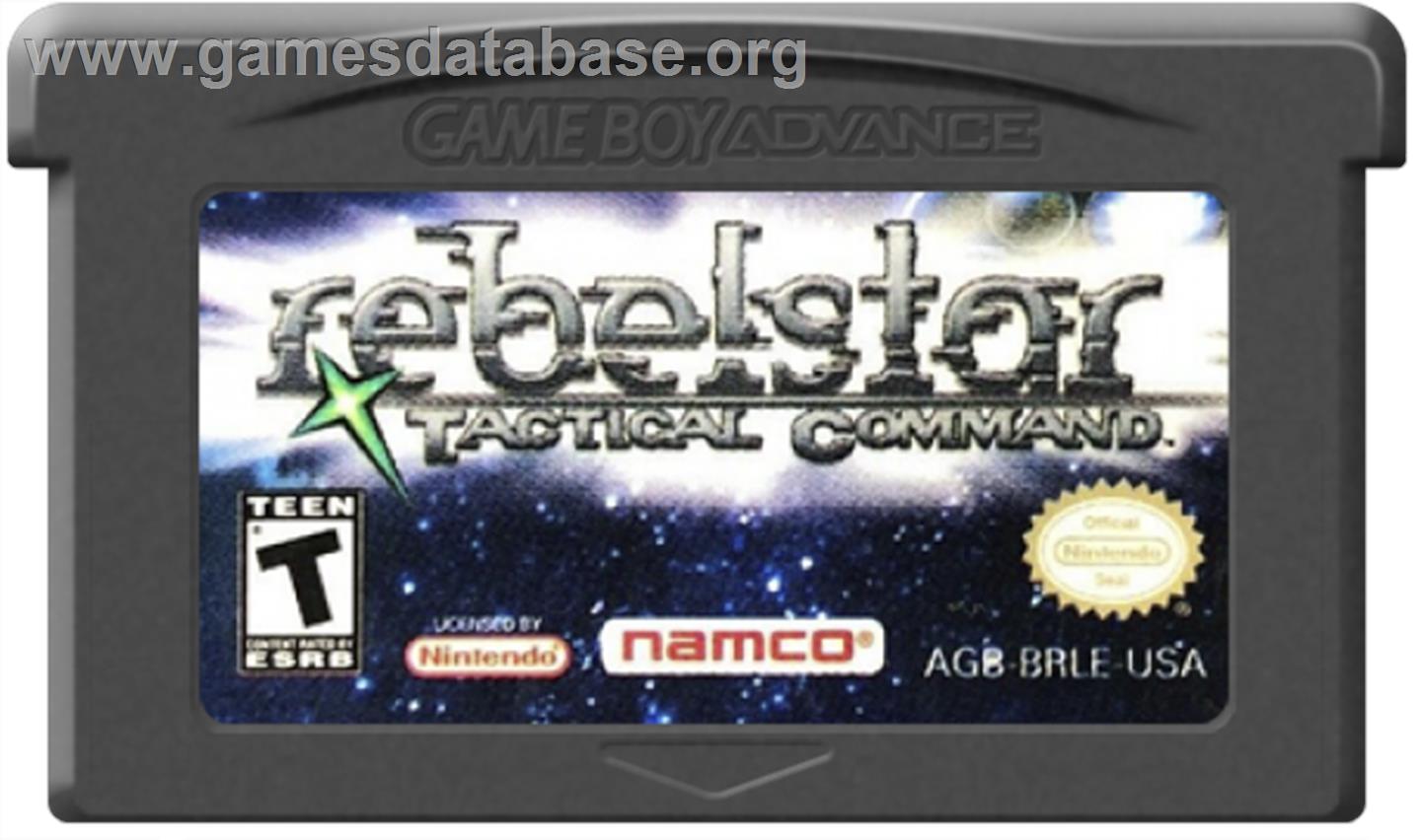Rebelstar: Tactical Command - Nintendo Game Boy Advance - Artwork - Cartridge