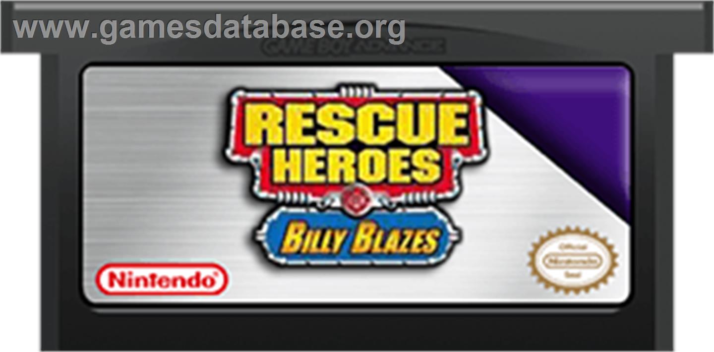 Rescue Heroes: Billy Blazes - Nintendo Game Boy Advance - Artwork - Cartridge