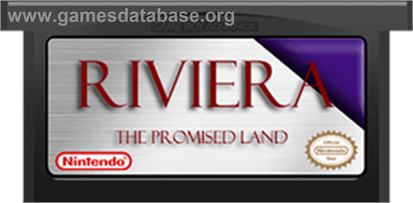 Riviera: The Promised Land - Nintendo Game Boy Advance - Artwork - Cartridge