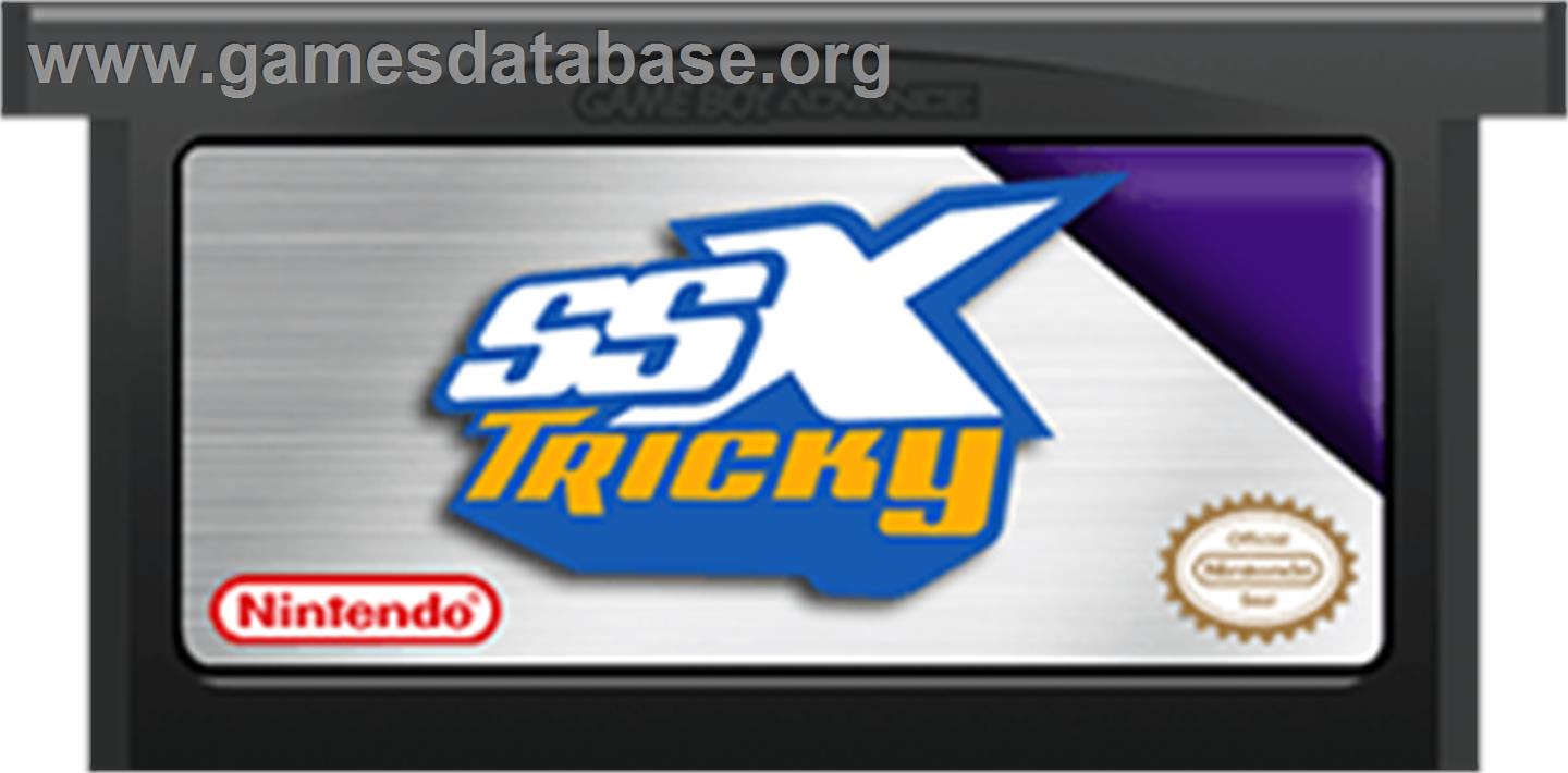 SSX Tricky - Nintendo Game Boy Advance - Artwork - Cartridge
