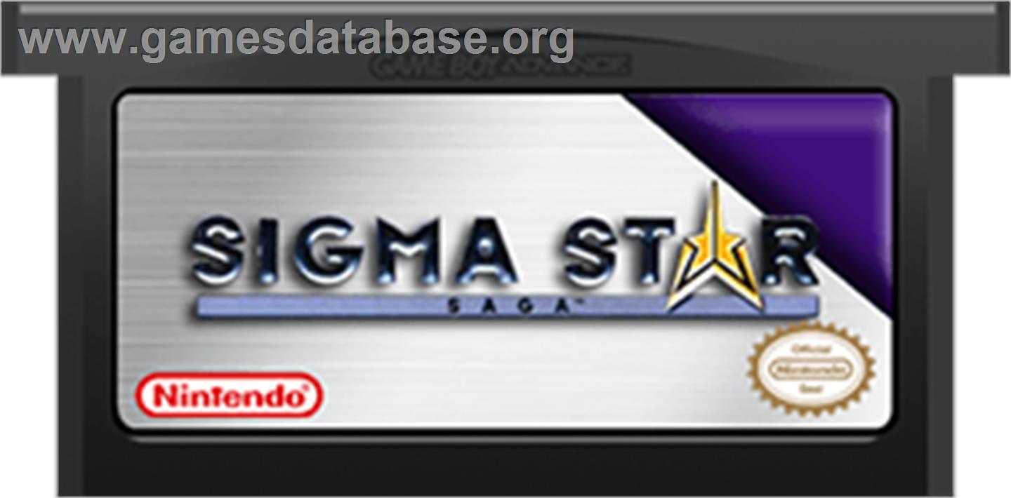 Sigma Star Saga - Nintendo Game Boy Advance - Artwork - Cartridge