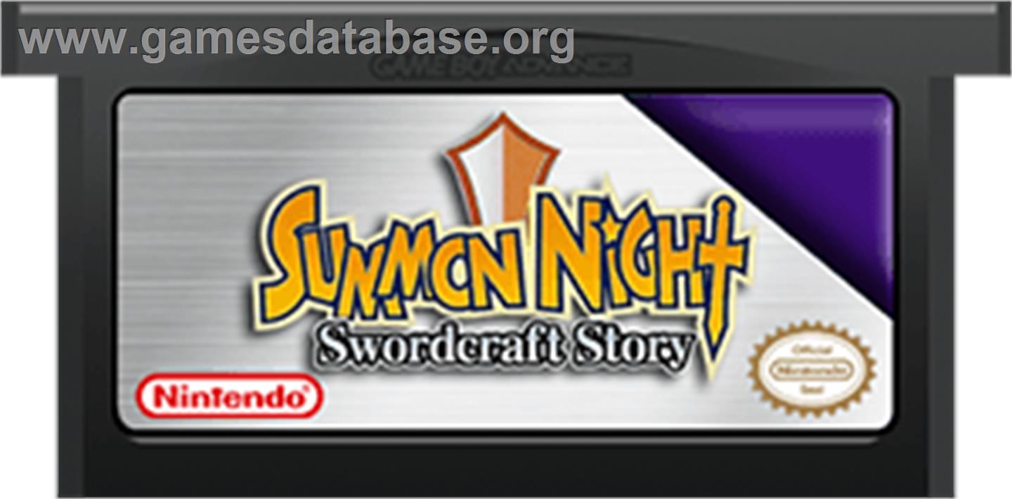 Summon Night: Swordcraft Story - Nintendo Game Boy Advance - Artwork - Cartridge