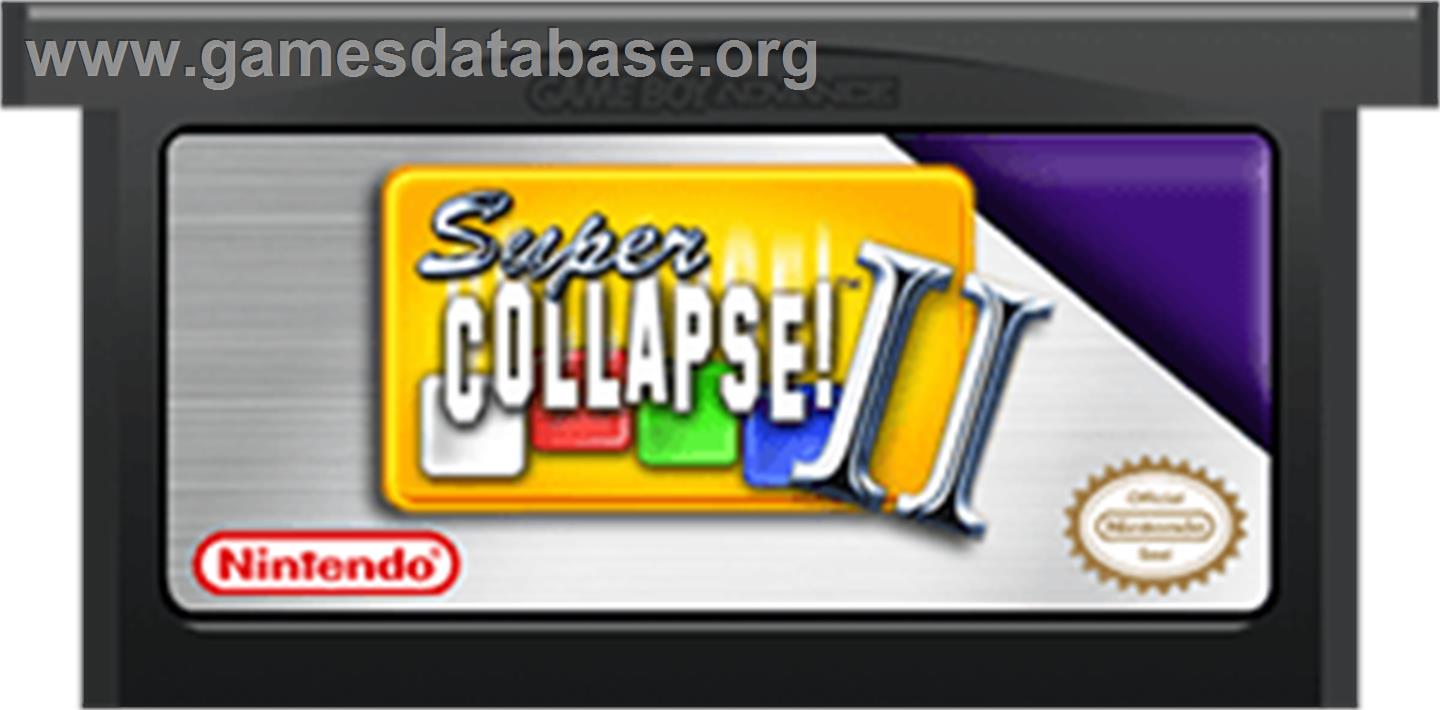 Super Collapse! 2 - Nintendo Game Boy Advance - Artwork - Cartridge
