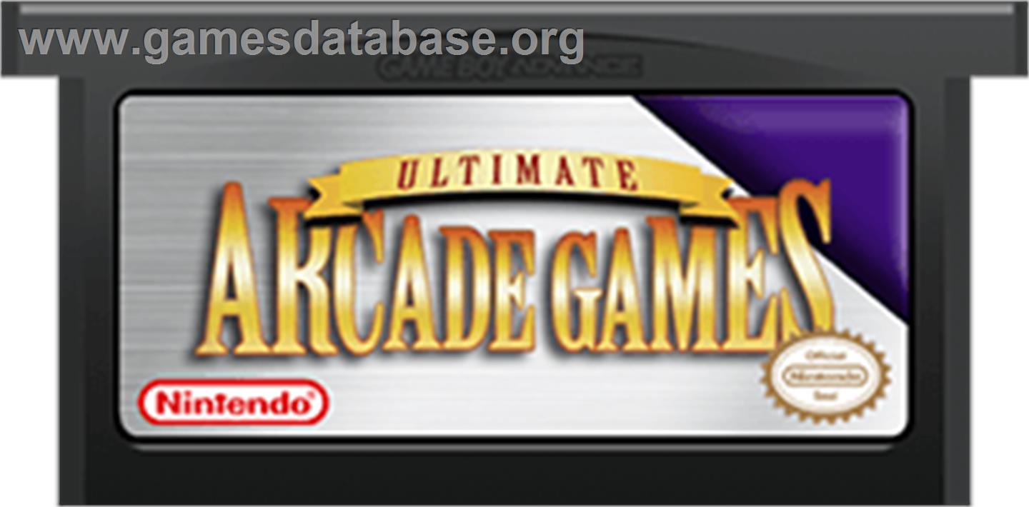 Ultimate Arcade Games - Nintendo Game Boy Advance - Artwork - Cartridge