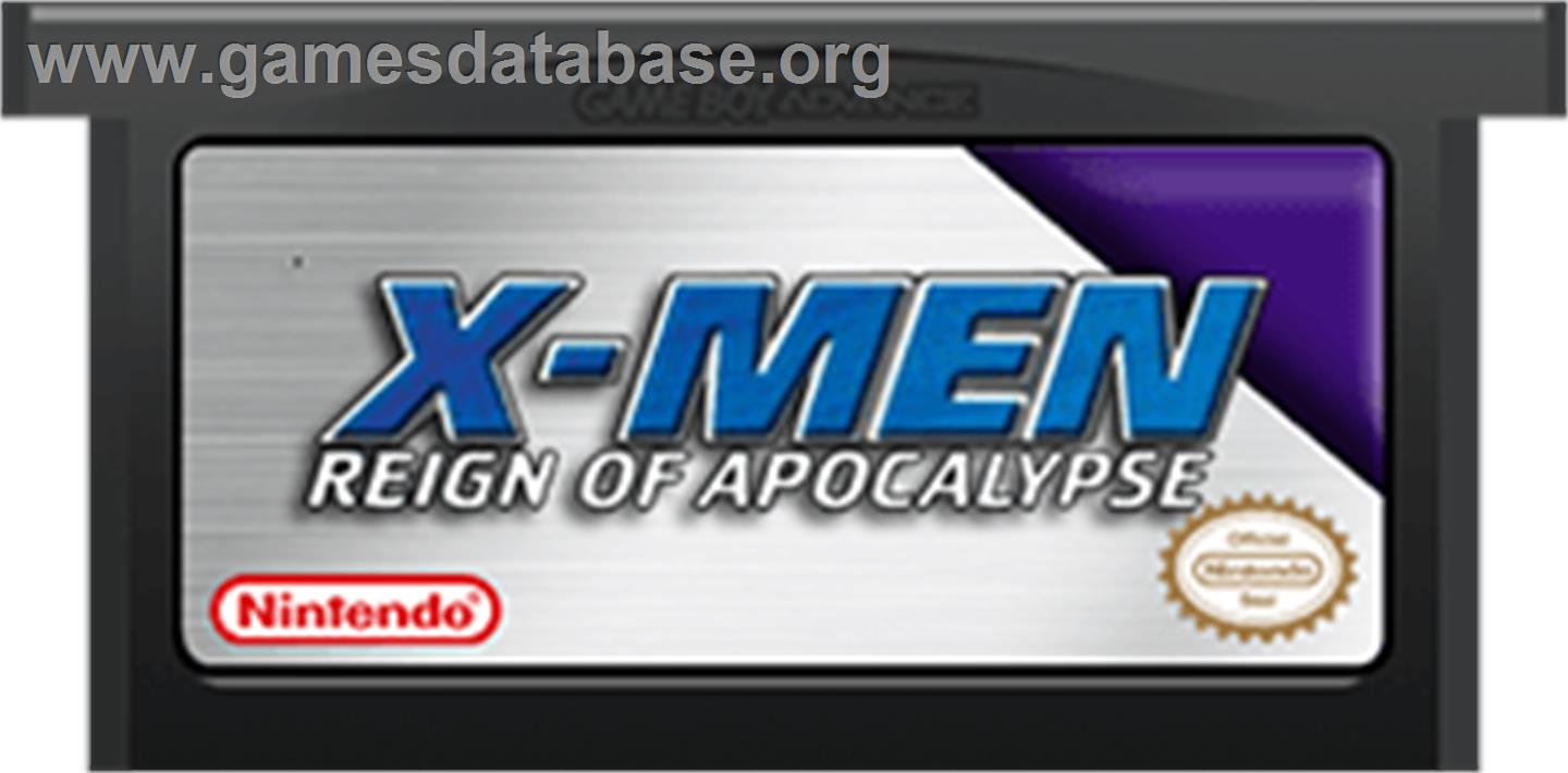 X-Men: Reign of Apocalypse - Nintendo Game Boy Advance - Artwork - Cartridge