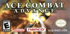 Top of cartridge artwork for Ace Combat Advance on the Nintendo Game Boy Advance.