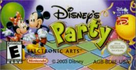 Top of cartridge artwork for Party on the Nintendo Game Boy Advance.