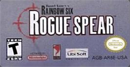 Top of cartridge artwork for Tom Clancy's Rainbow Six: Rogue Spear on the Nintendo Game Boy Advance.