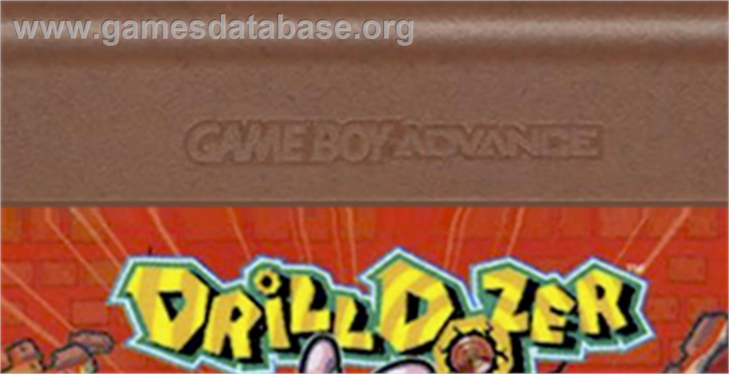 Drill Dozer - Nintendo Game Boy Advance - Artwork - Cartridge Top