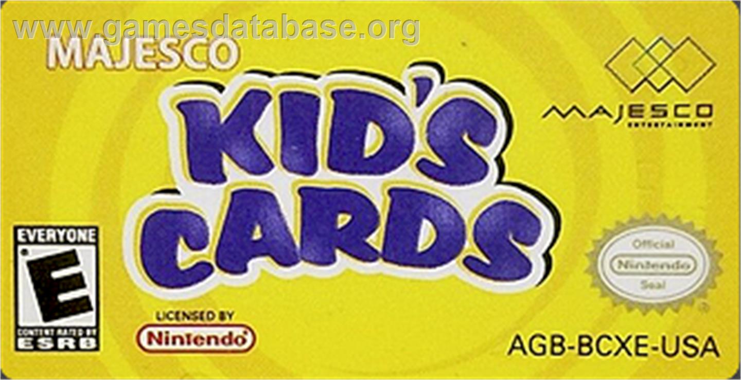 Kid Icarus - Nintendo Game Boy Advance - Artwork - Cartridge Top