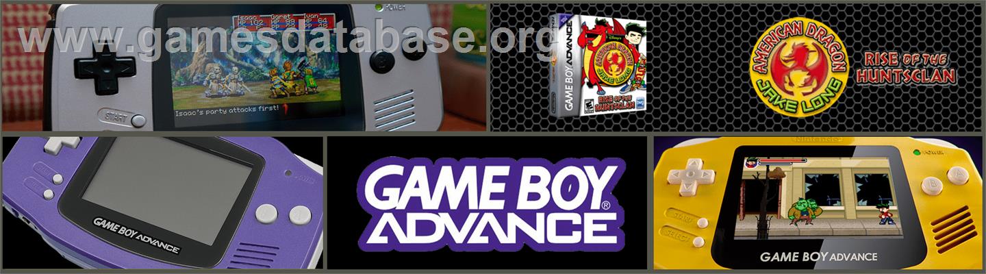American Dragon: Jake Long - Rise of the Huntsclan - Nintendo Game Boy Advance - Artwork - Marquee