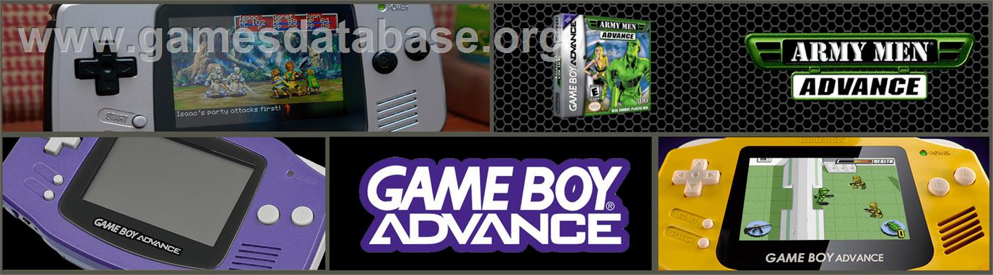 Army Men: Advance - Nintendo Game Boy Advance - Artwork - Marquee