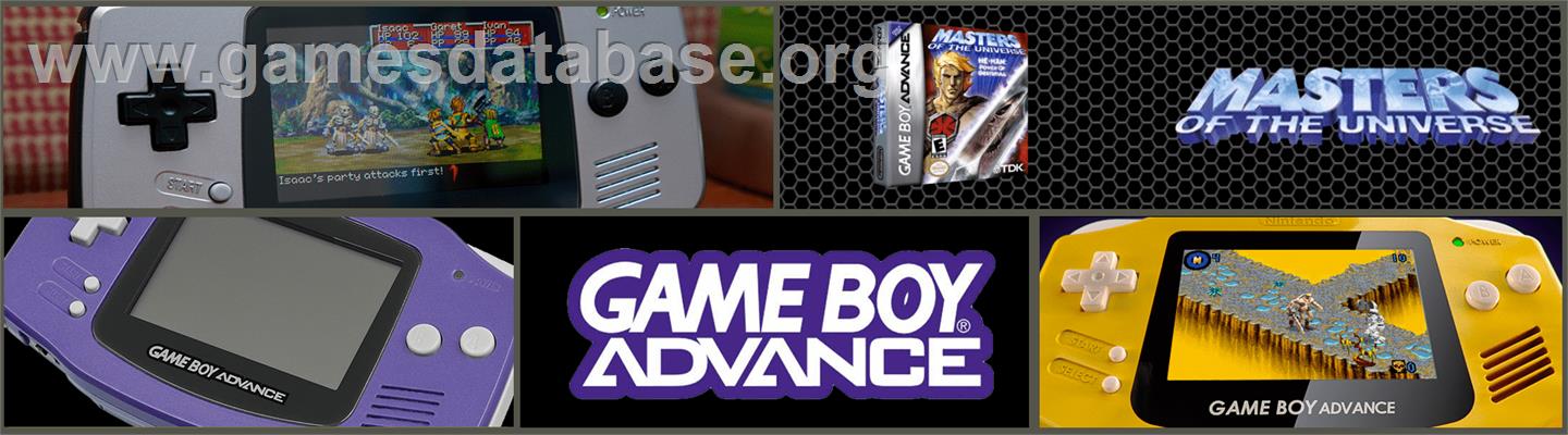 Masters of the Universe: He-Man: Power of Greyskull - Nintendo Game Boy Advance - Artwork - Marquee