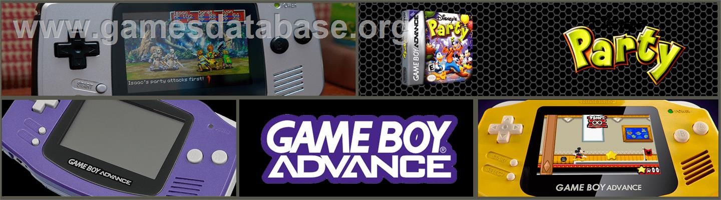 Party - Nintendo Game Boy Advance - Artwork - Marquee