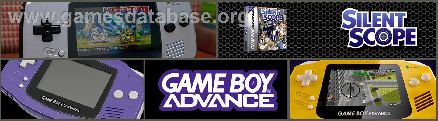 Silent Scope - Nintendo Game Boy Advance - Artwork - Marquee