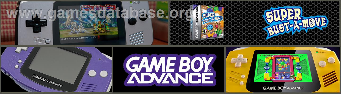 Super Bust-A-Move - Nintendo Game Boy Advance - Artwork - Marquee