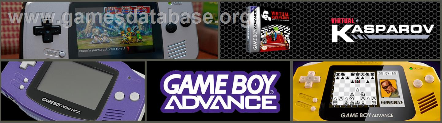 Virtual Kasparov - Nintendo Game Boy Advance - Artwork - Marquee