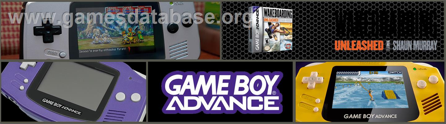 Wakeboarding Unleashed featuring Shaun Murray - Nintendo Game Boy Advance - Artwork - Marquee