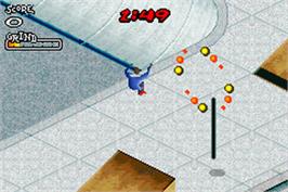 In game image of Aggressive Inline on the Nintendo Game Boy Advance.