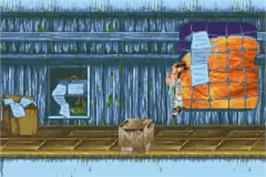 In game image of Dr. Muto on the Nintendo Game Boy Advance.