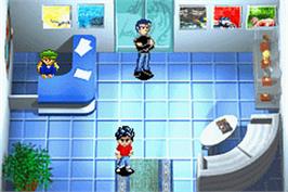 In game image of Duel Masters Shadow of the Code on the Nintendo Game Boy Advance.