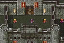 In game image of Final Fantasy 2 on the Nintendo Game Boy Advance.