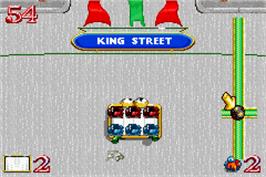 In game image of Hot Potato on the Nintendo Game Boy Advance.
