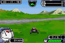 In game image of Kingler's Day on the Nintendo Game Boy Advance.