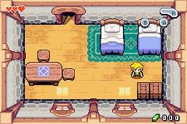In game image of Legend of Zelda: The Minish Cap on the Nintendo Game Boy Advance.