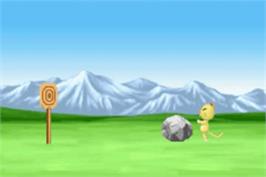 In game image of Monster Rancher Advance 2 on the Nintendo Game Boy Advance.