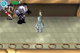 In game image of Robocop on the Nintendo Game Boy Advance.