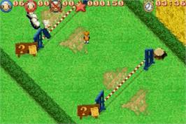 In game image of Sheep on the Nintendo Game Boy Advance.