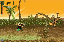 In game image of Turok: Evolution on the Nintendo Game Boy Advance.