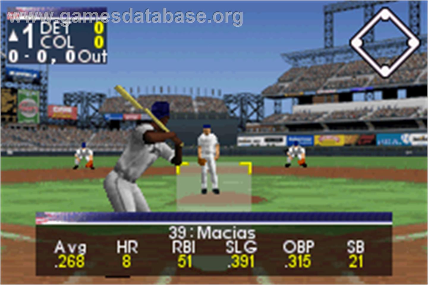All-Star Baseball 2003 - Nintendo Game Boy Advance - Artwork - In Game