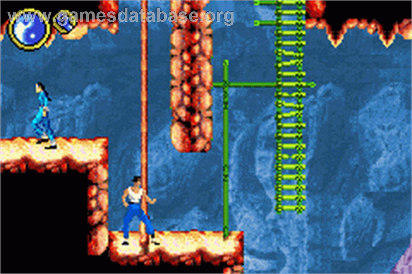 Bruce Lee: Return of the Legend - Nintendo Game Boy Advance - Artwork - In Game