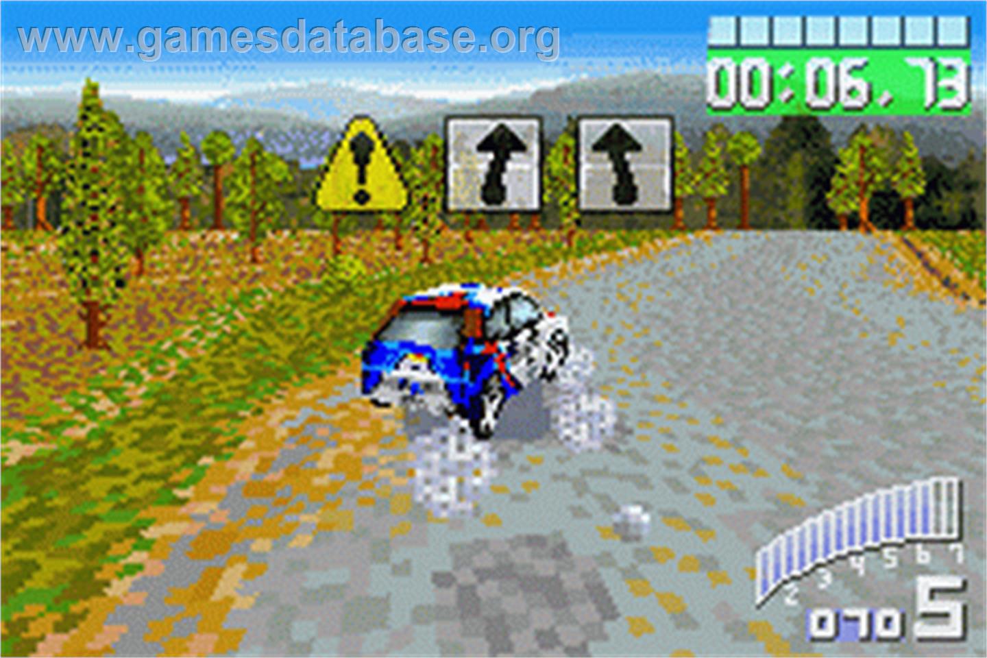 Colin McRae Rally 2.0 - Nintendo Game Boy Advance - Artwork - In Game