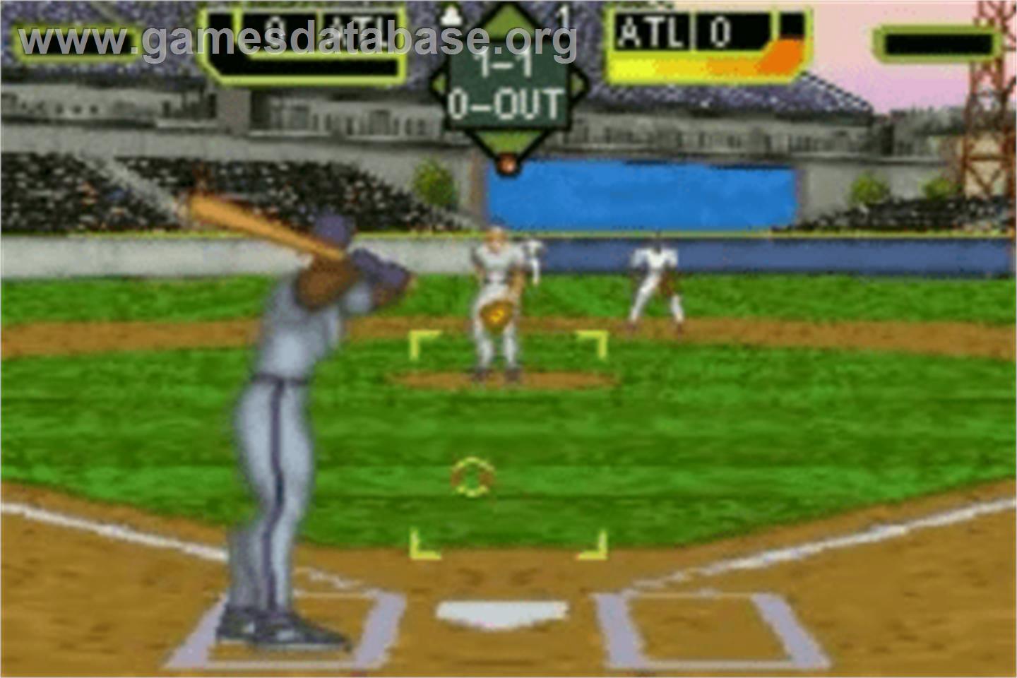 Crushed Baseball - Nintendo Game Boy Advance - Artwork - In Game