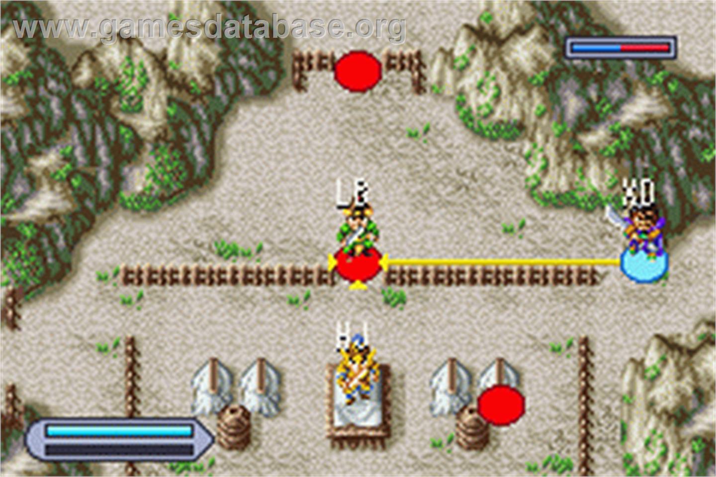 Dynasty Warriors Advance - Nintendo Game Boy Advance - Artwork - In Game