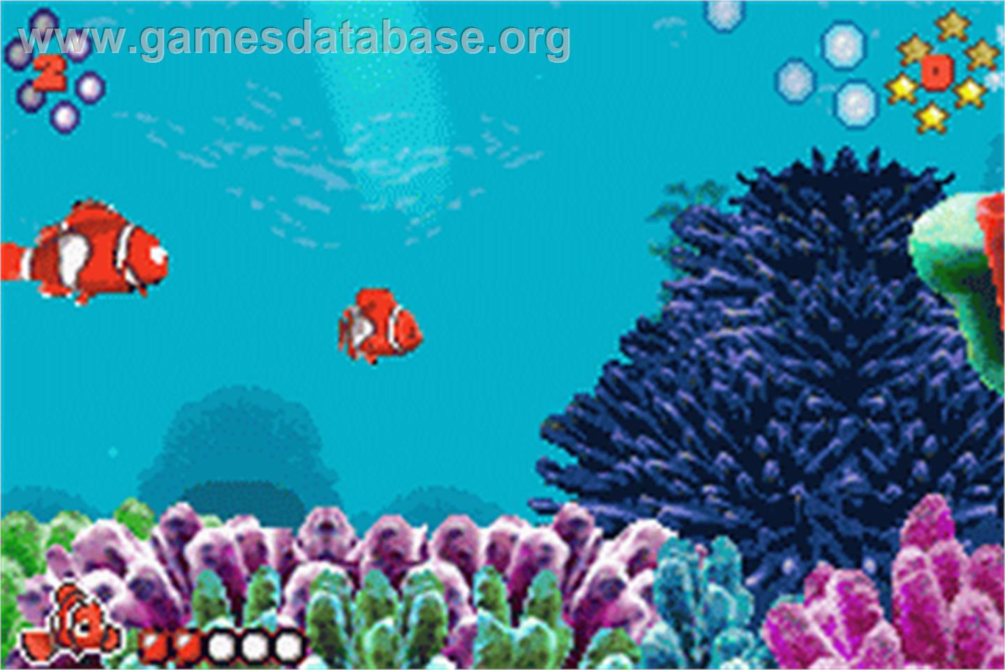 Finding Nemo - Nintendo Game Boy Advance - Artwork - In Game