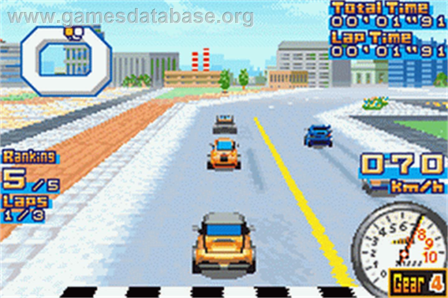 Gadget Racers - Nintendo Game Boy Advance - Artwork - In Game