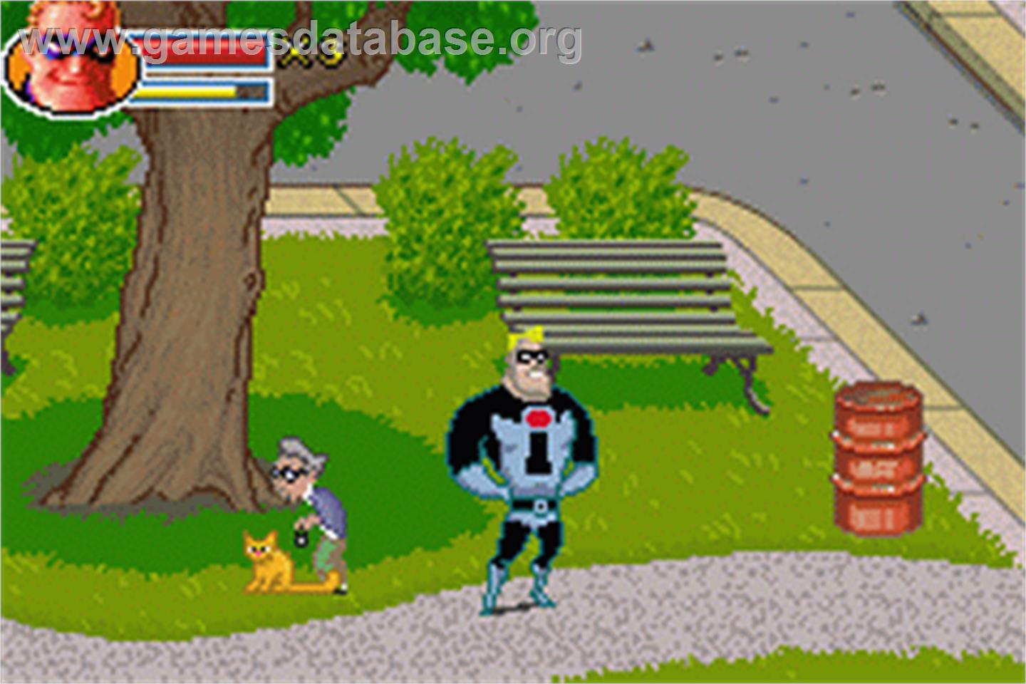 Incredibles - Nintendo Game Boy Advance - Artwork - In Game