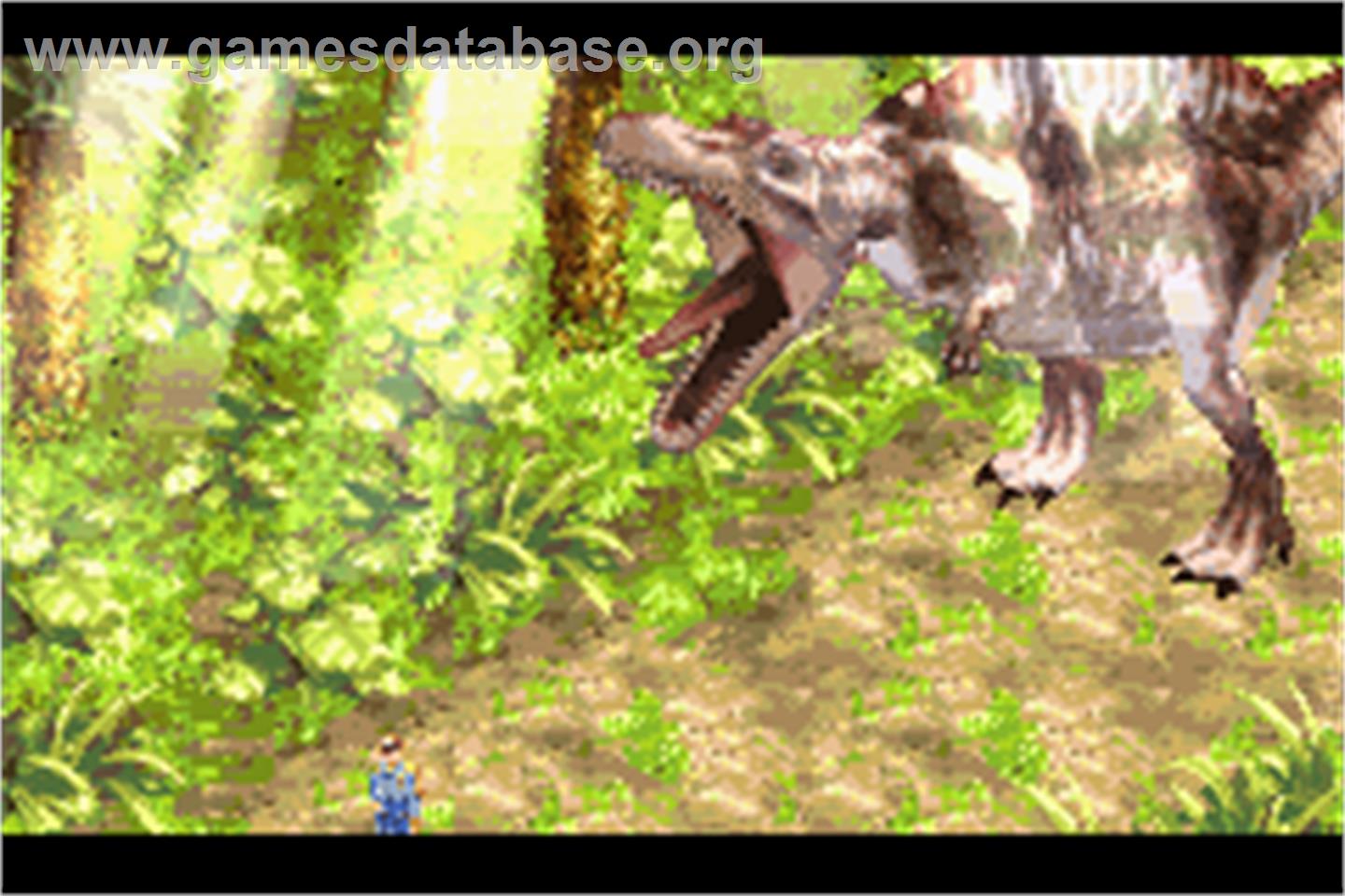 Jurassic Park III: Island Attack - Nintendo Game Boy Advance - Artwork - In Game