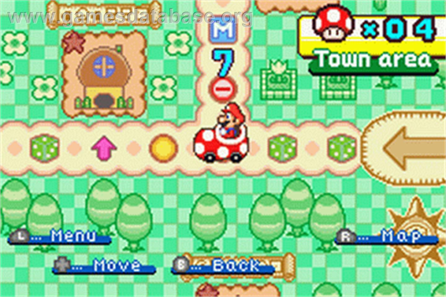 Mario Party Advance - Nintendo Game Boy Advance - Artwork - In Game